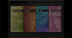 Desktop Screenshot of carriestewart.com